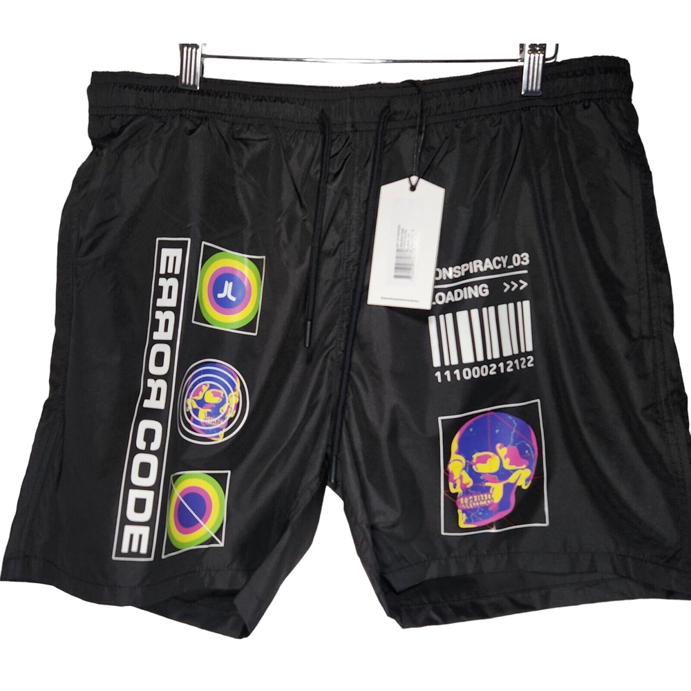 Men's Wezc Swim Shorts Quick Dry Black Men's XL Women's XXL (See measurements)